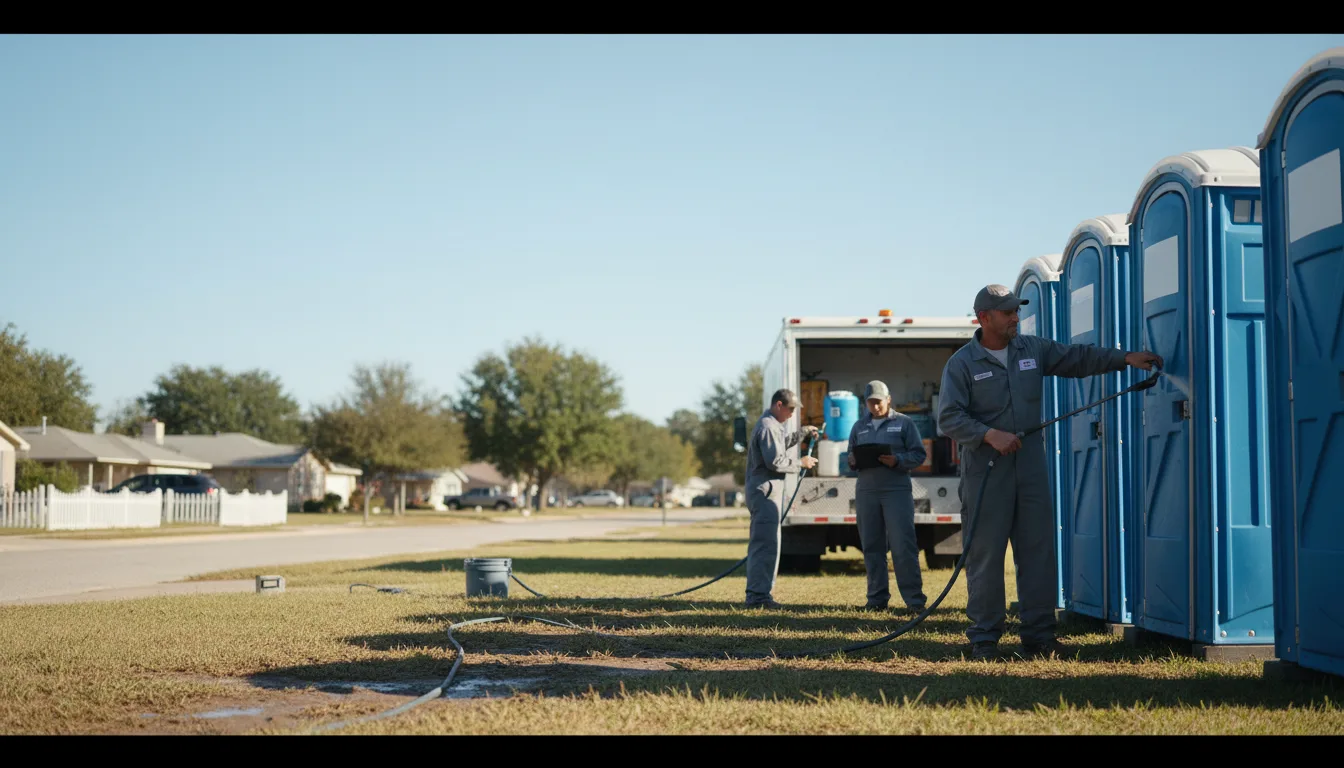 Long-Term Portable Toilet Rental in Springtown, TX near me